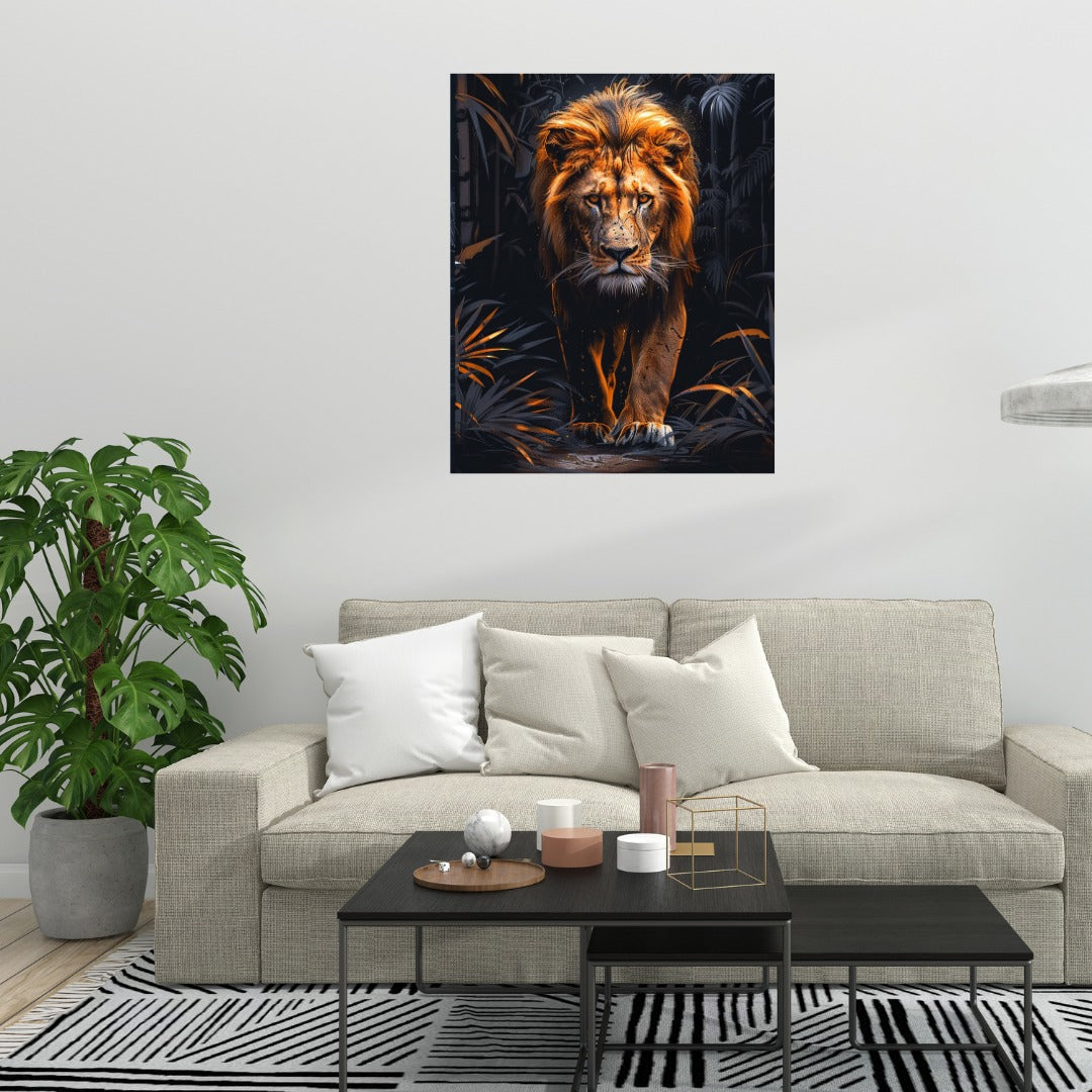 Quadro Decorativo Força da Selva